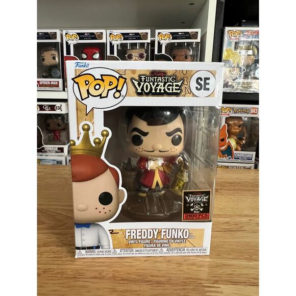ONLY 3400 PIECES LIMITED SHOW EDITION Freddy Funko Captain Hook Pop Disney Peter - Picture 1 of 6